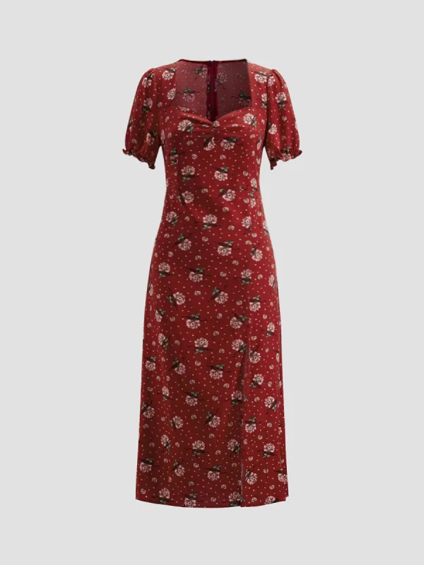 Rose Bud Love Long Dress made by COMMENSE