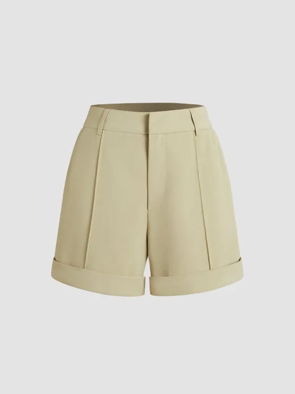 Low Rise Casual Trouser Shorts sold by COMMENSE