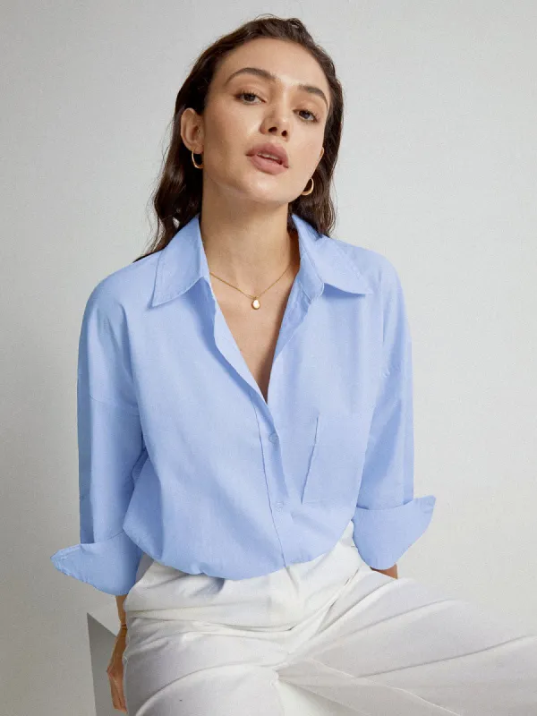 Blue Dates Shirt made by COMMENSE