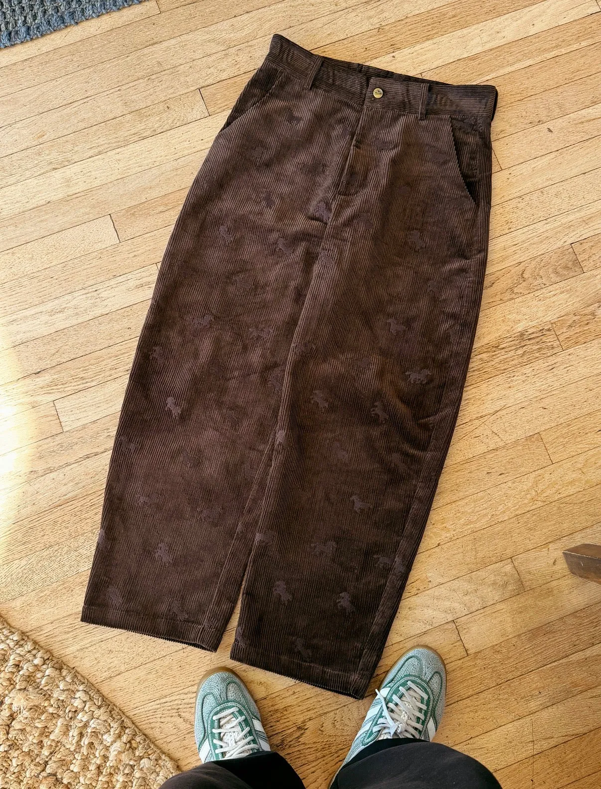 SWEET HORSE CORDUROYS - BROWN sold by Sweet Hat Co product image thumbnail 3