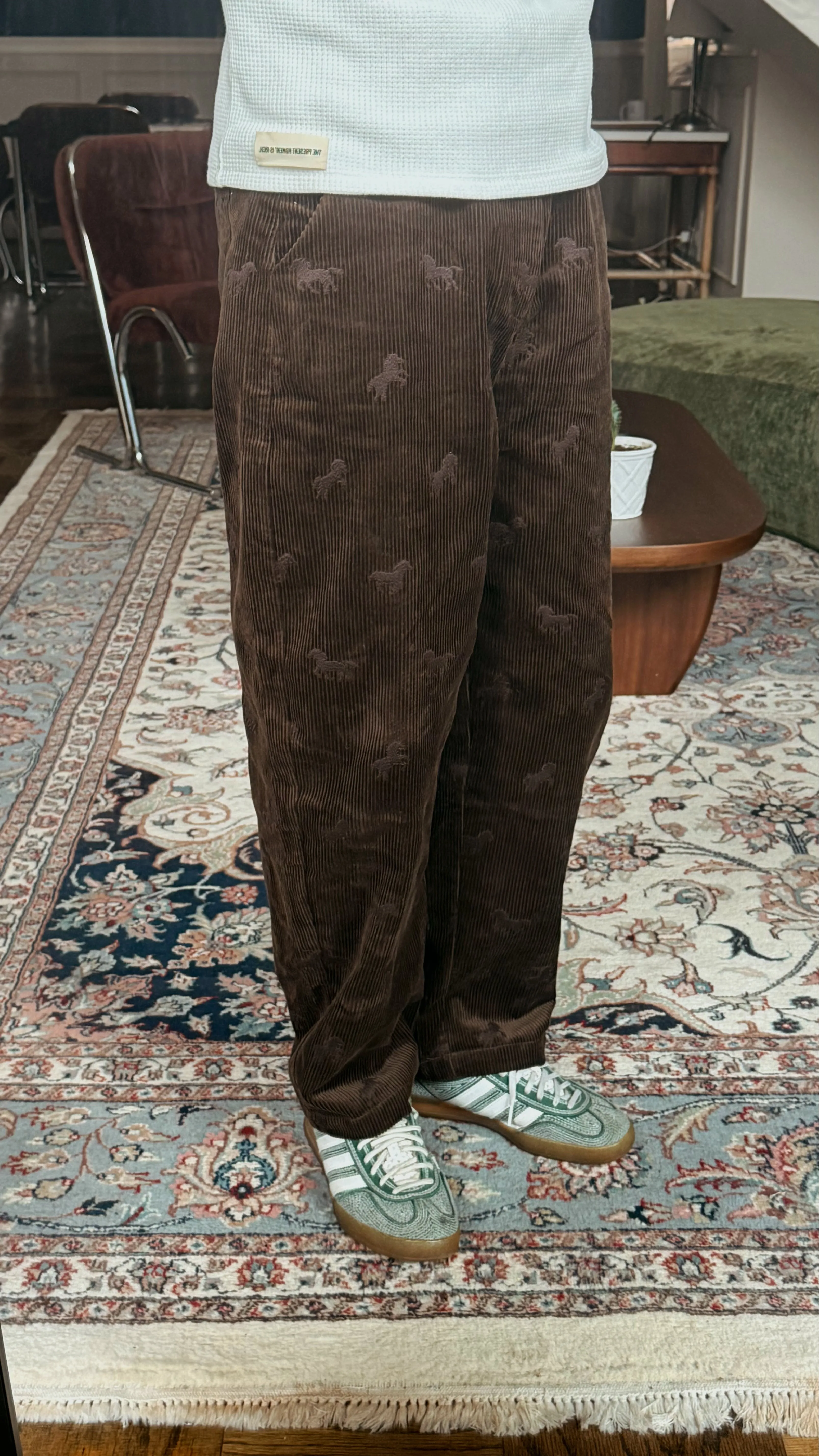 SWEET HORSE CORDUROYS - BROWN sold by Sweet Hat Co product image thumbnail 4