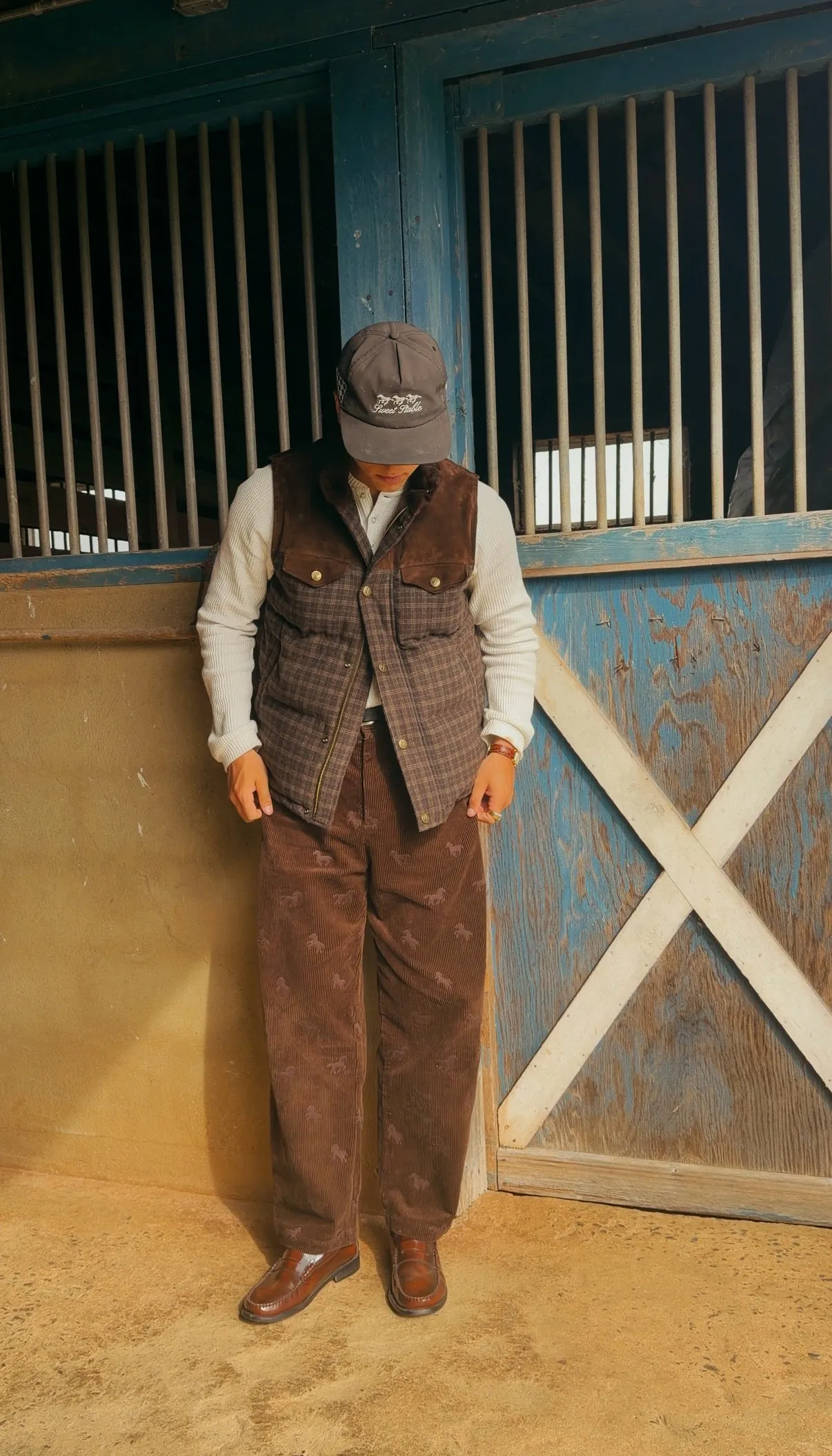 SWEET HORSE CORDUROYS - BROWN sold by Sweet Hat Co product image thumbnail 2