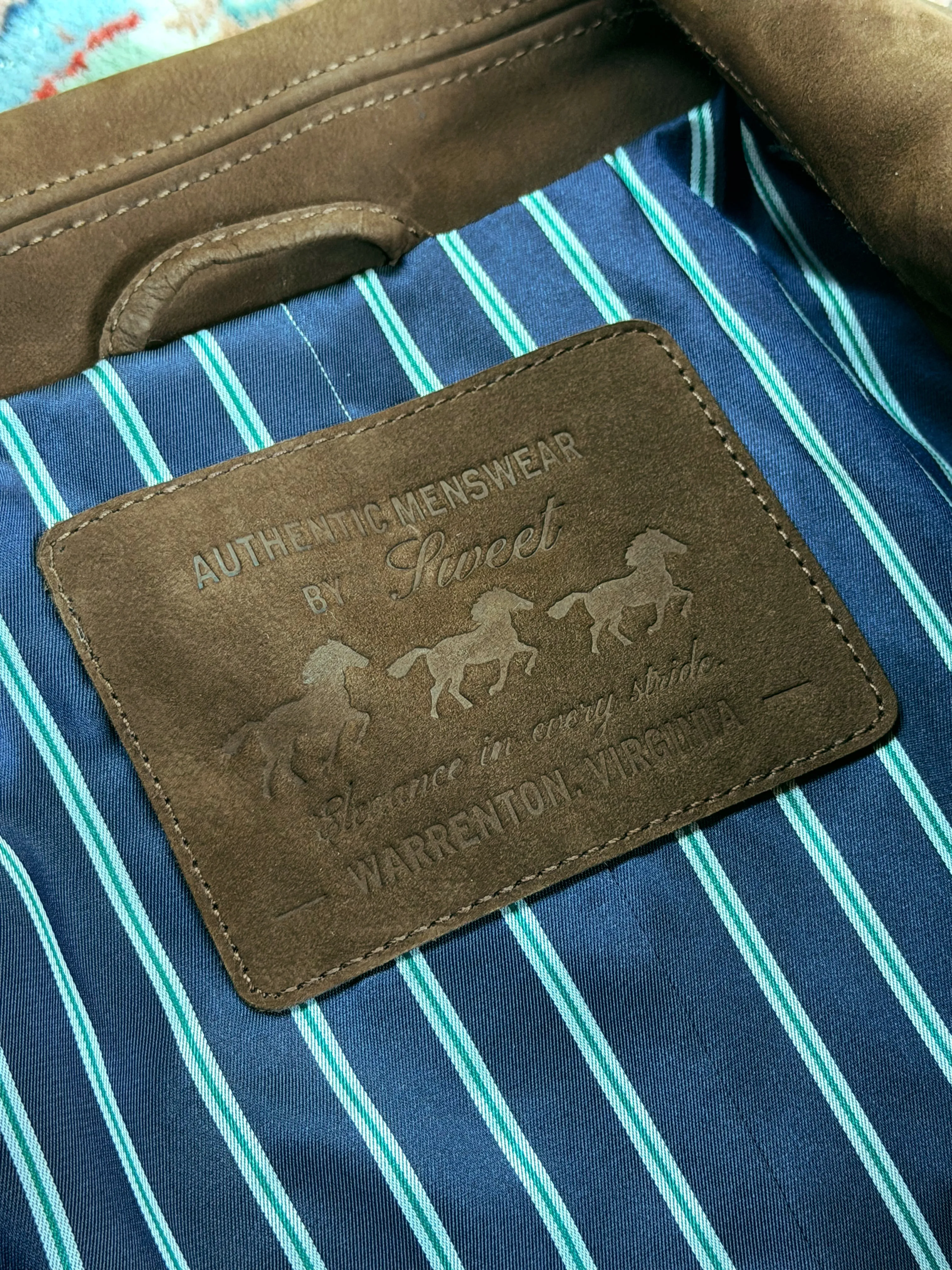 SWEET SUEDE LEATHER HORSE JACKET sold by Sweet Hat Co product image thumbnail 5