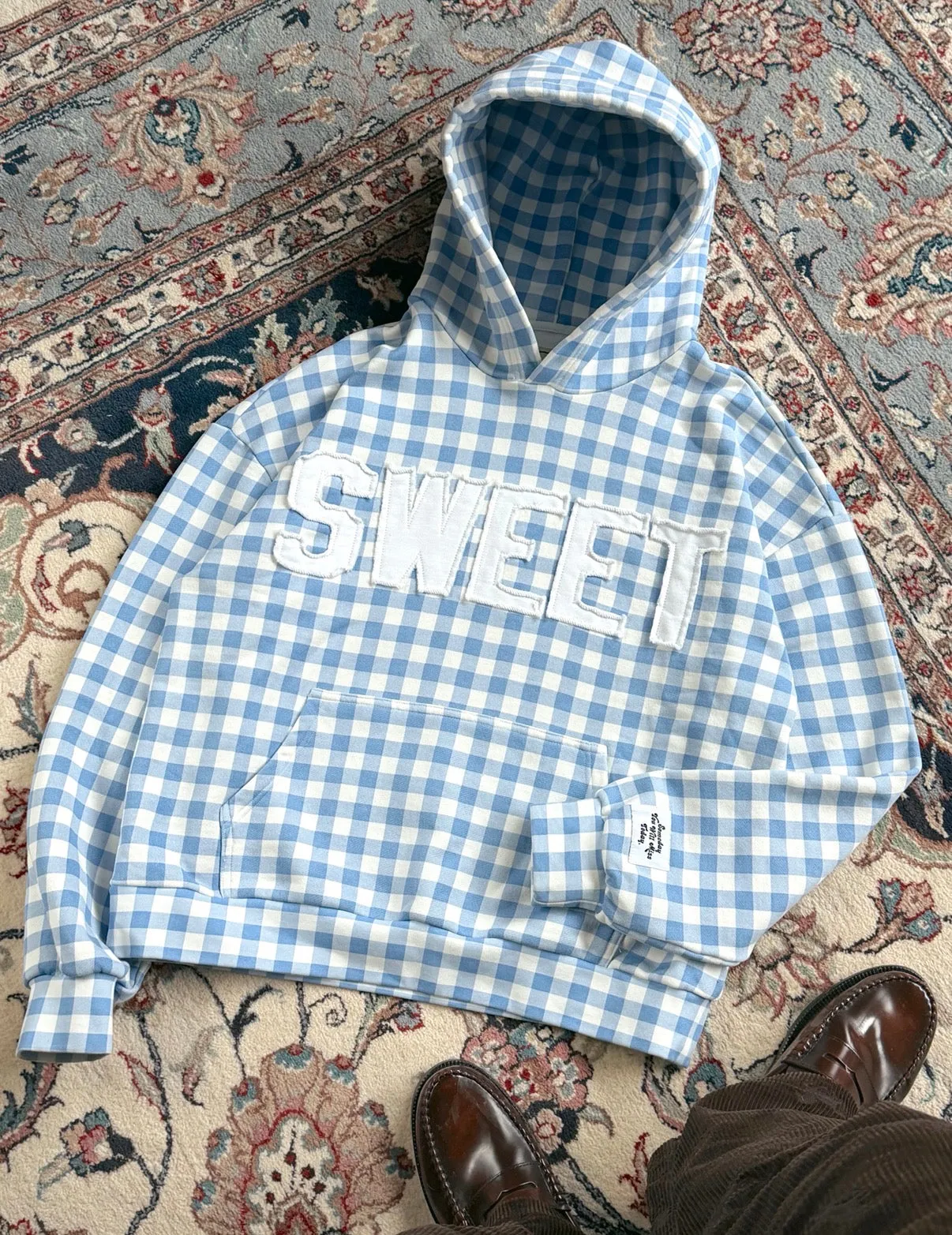 SWEET BLUE GINGHAM sold by Sweet Hat Co product image thumbnail 3