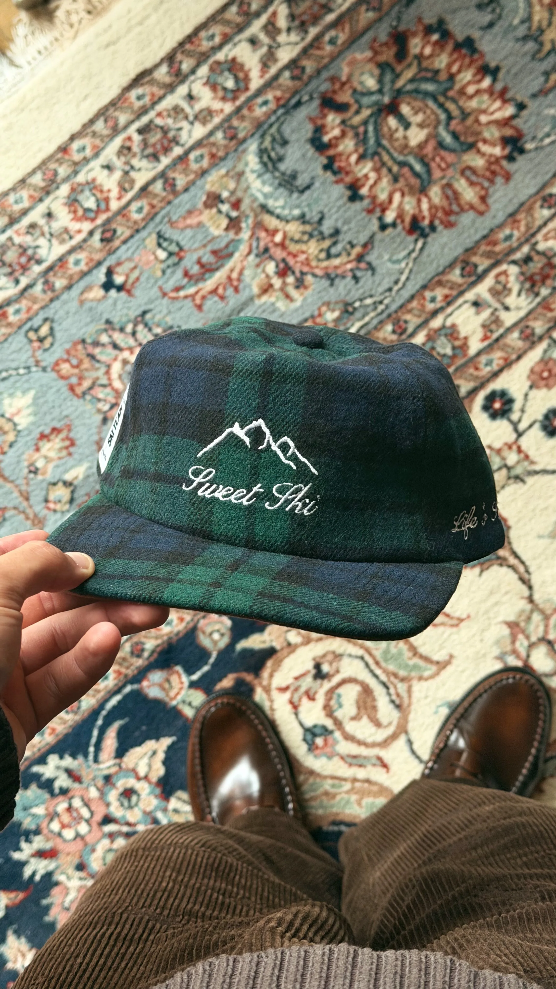 SWEET SKI GREEN PLAID sold by Sweet Hat Co product image thumbnail 2