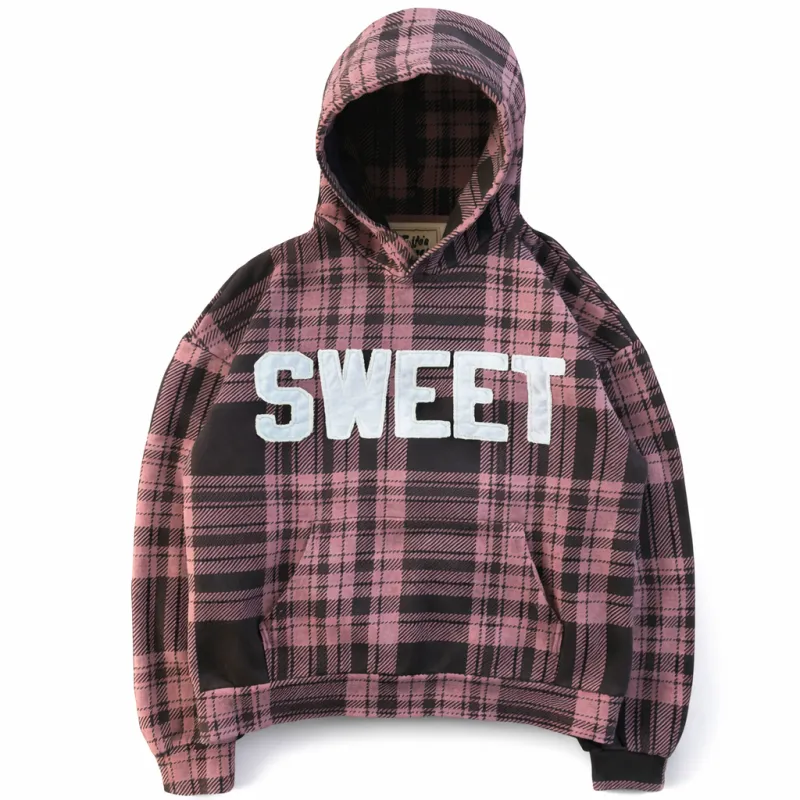 SWEET AGED PLAID BROWN made by Sweet Hat Co