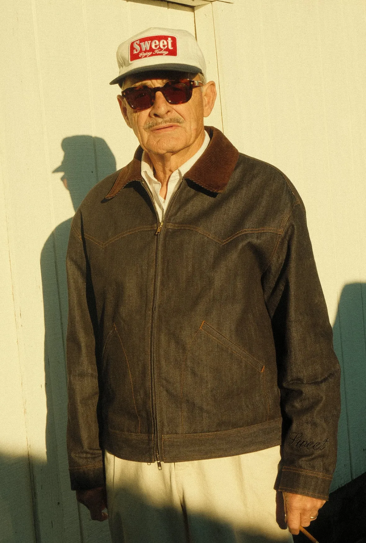 SWEET SELVEDGE DENIM JACKET sold by Sweet Hat Co product image thumbnail 4
