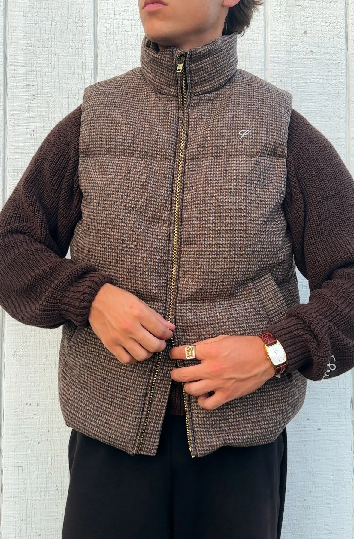 SWEET WOOL PUFFER VEST sold by Sweet Hat Co product image thumbnail 2