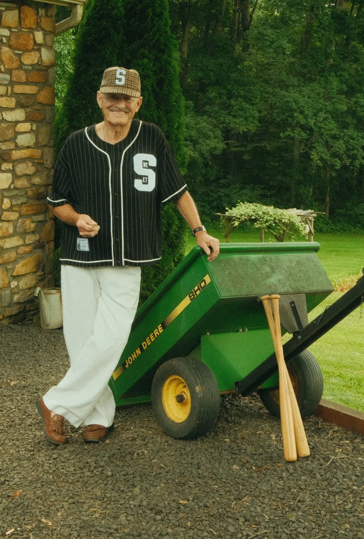 SWEET PINSTRIPE JERSEY - BLACK sold by Sweet Hat Co product image thumbnail 3