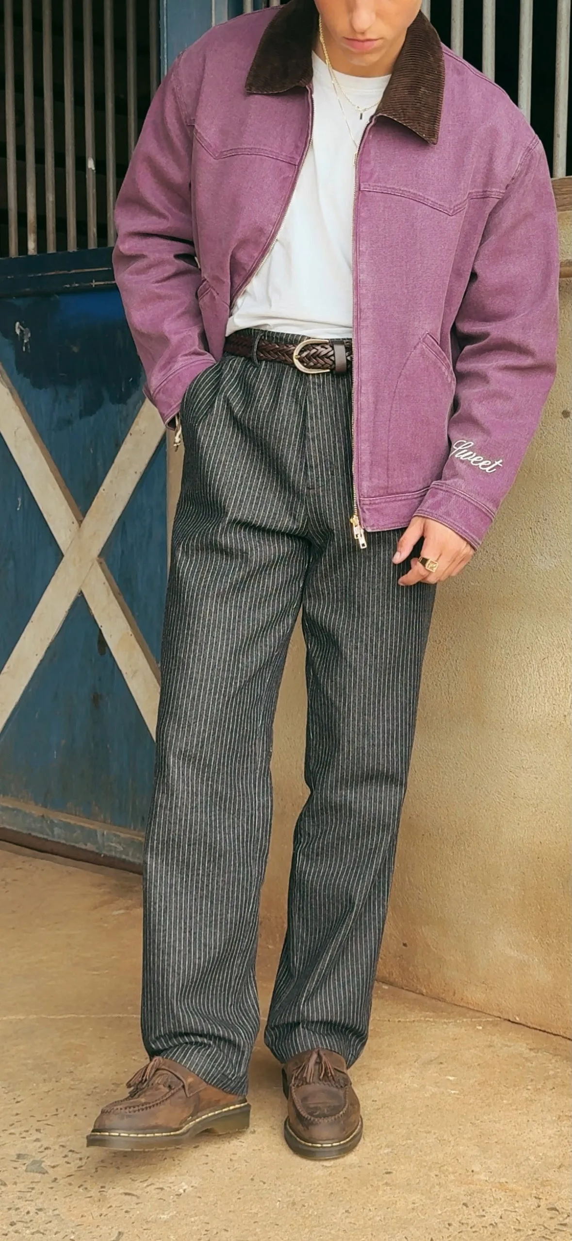 SWEET WINE CANVAS JACKET sold by Sweet Hat Co product image thumbnail 3
