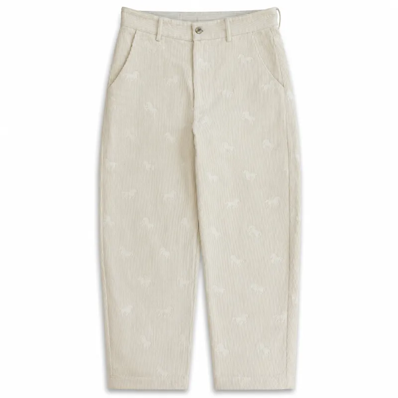 SWEET HORSE CORDUROYS - WHITE made by Sweet Hat Co