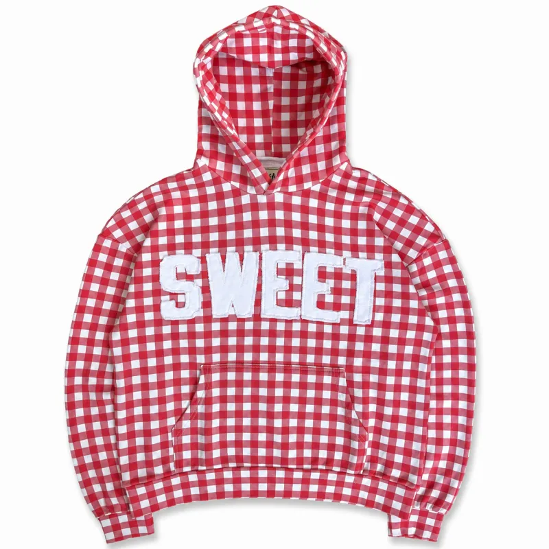 SWEET RED GINGHAM made by Sweet Hat Co