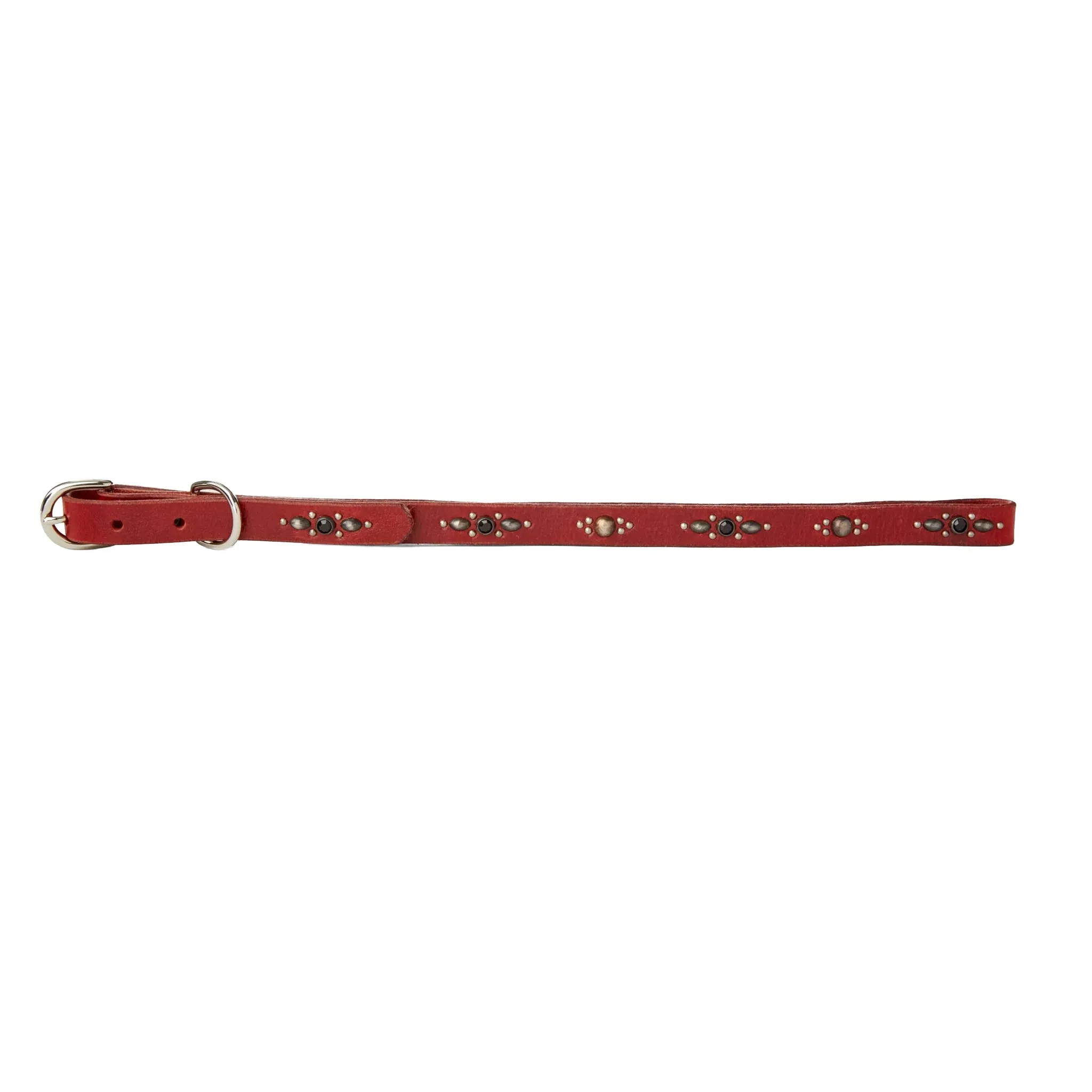 Oval Stud Belt - Rich Cherry sold by Free Agency product image thumbnail 2