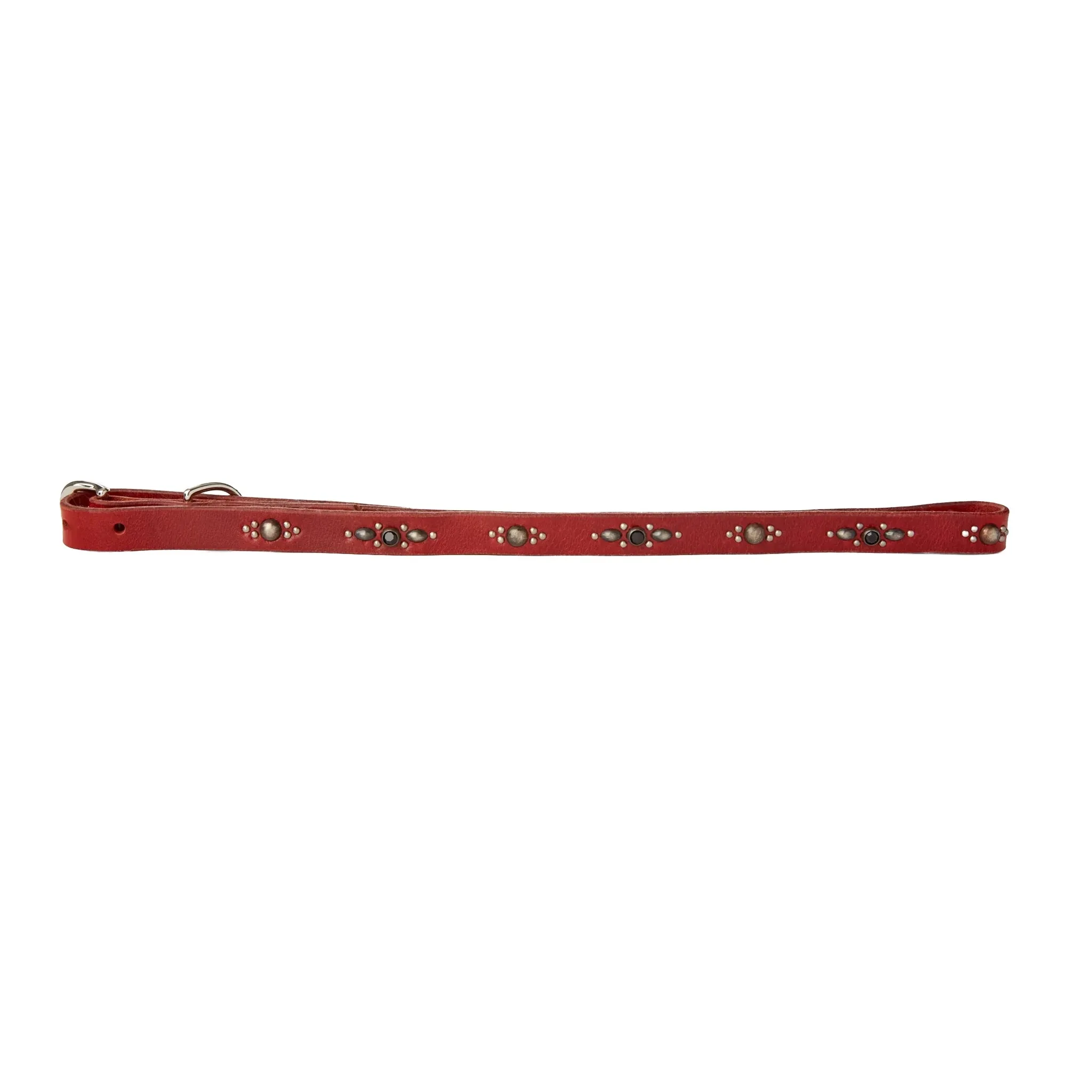 Oval Stud Belt - Rich Cherry sold by Free Agency product image thumbnail 3