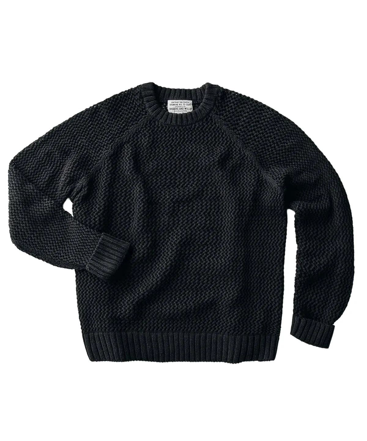 Cascabel Open Weave Sweater - Black sold by Free Agency