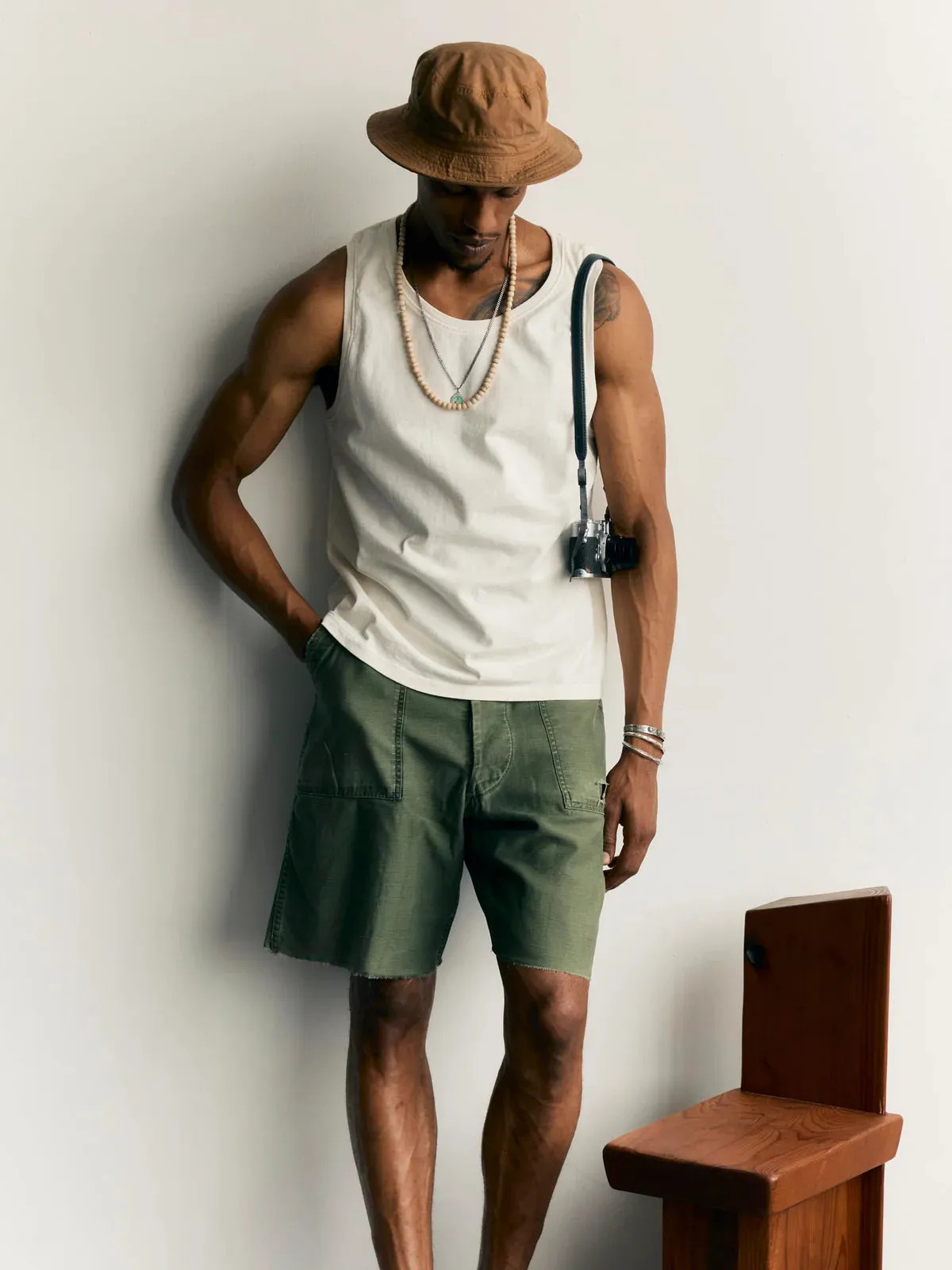 Midweight Box Tank - Vintage White sold by Free Agency product image thumbnail 3