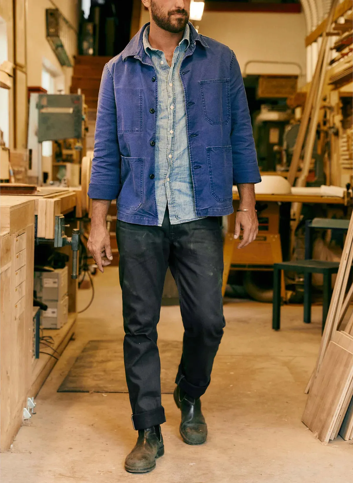 Jack Jacket - French Blue sold by Free Agency product image thumbnail 3
