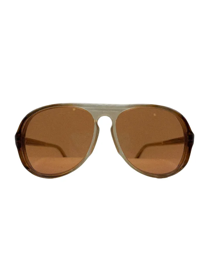 “Sunlit Volume” 1980s Handmade Sunglasses sold by Free Agency