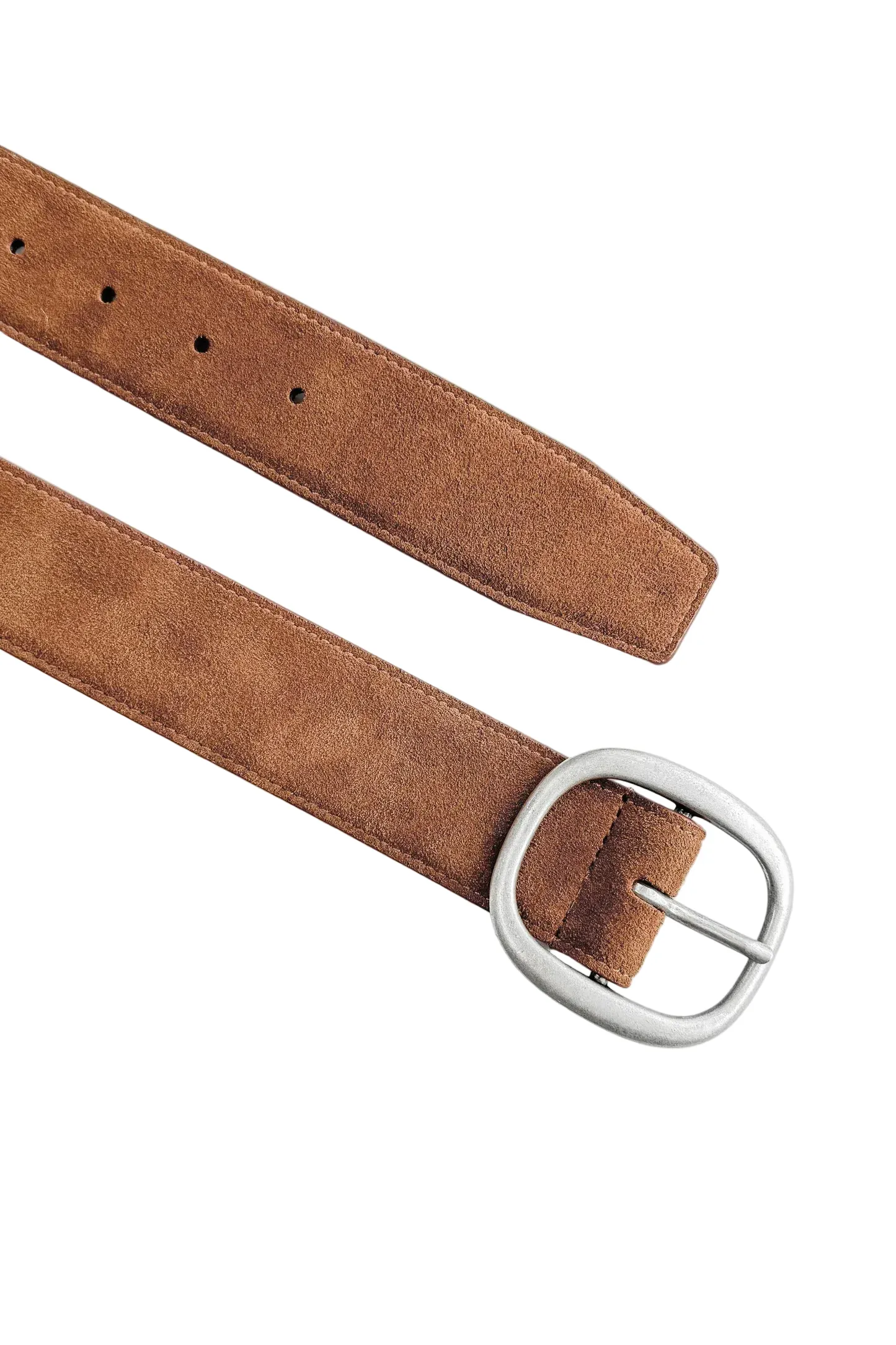 Ellipse Belt - Brown Suede sold by Free Agency product image thumbnail 2