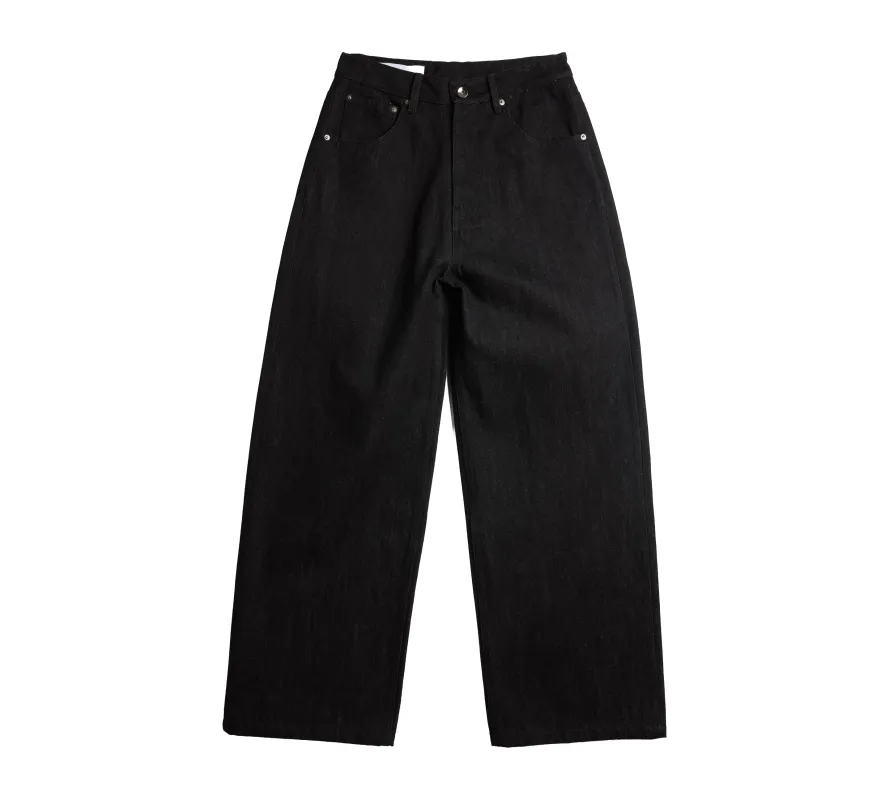 Studio Cut Jeans - Striated Black made by OrdinaryPractice