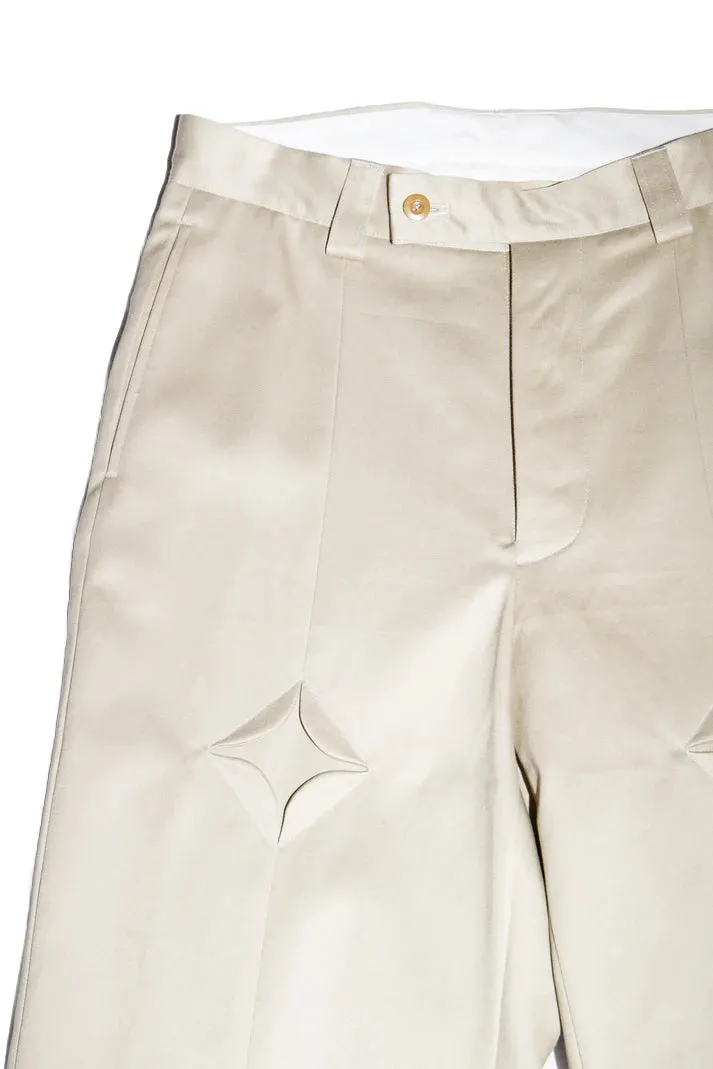 Rhombus Chino Pants - Sand Beige sold by Free Agency product image thumbnail 3
