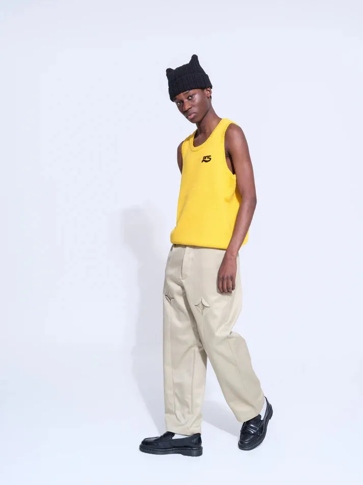 Rhombus Chino Pants - Sand Beige sold by Free Agency product image thumbnail 5