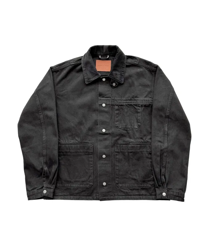 Oliver Chore Jacket - Black made by Free Agency