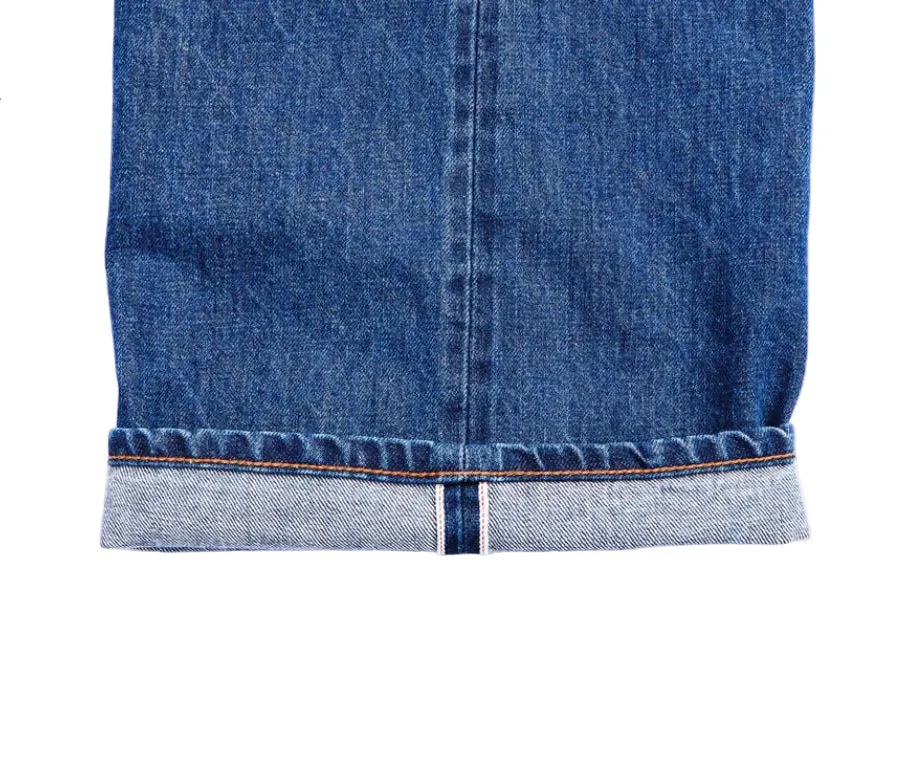 Old Vintage Wash Selvedge Jeans/Mid Indigo sold by Free Agency product image thumbnail 4