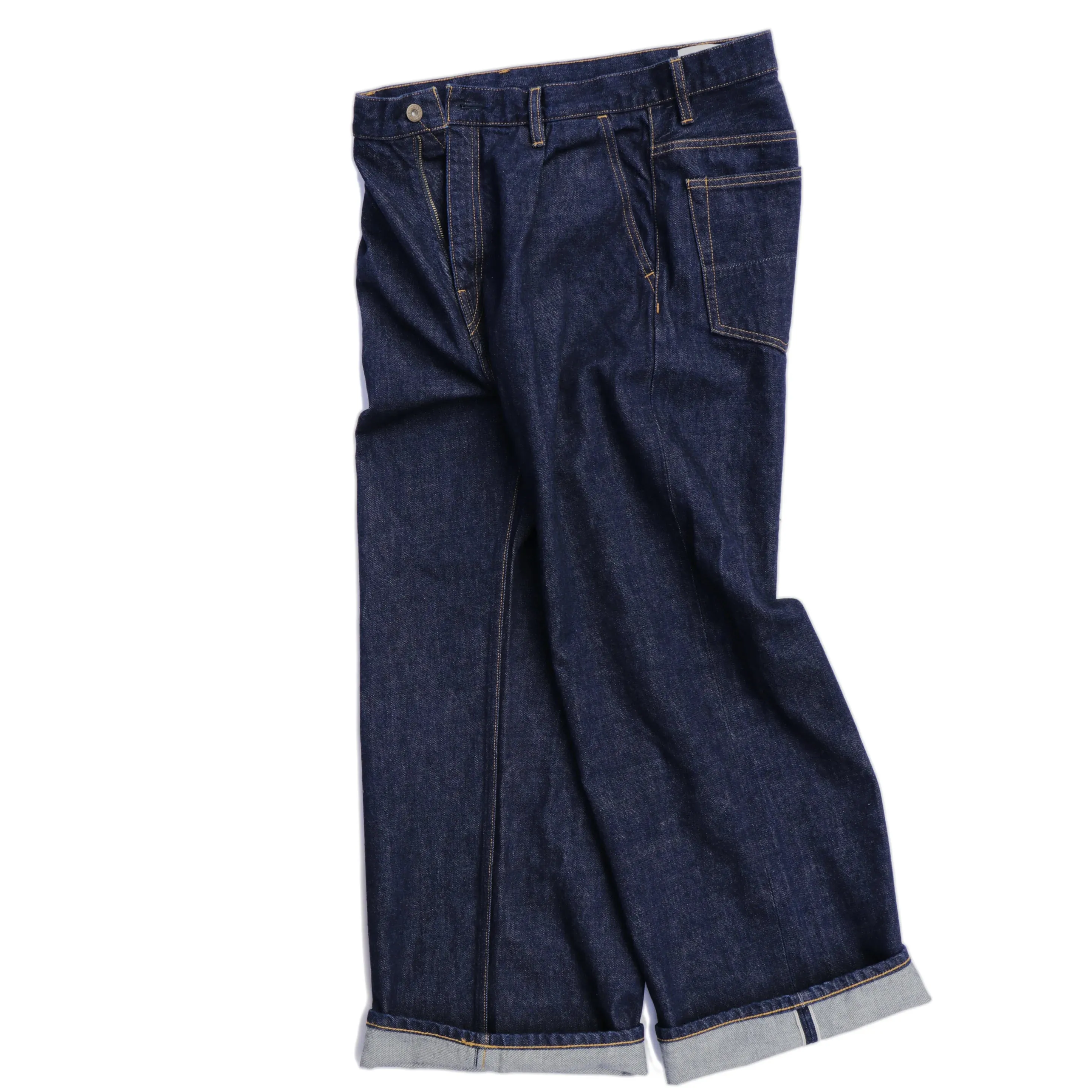 One Wash Selvedge Jeans - Indigo sold by Free Agency product image thumbnail 5