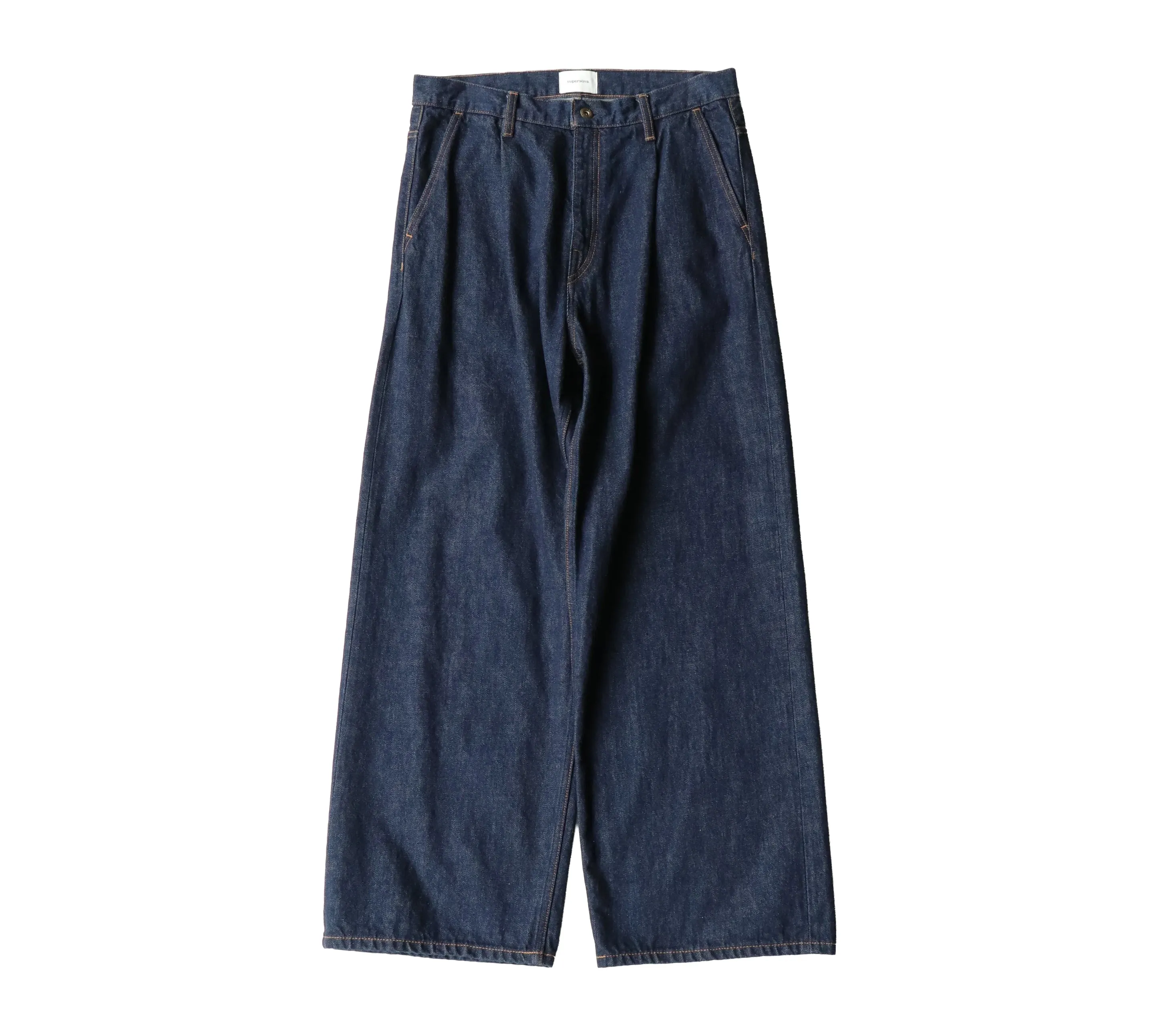 One Wash Selvedge Jeans - Indigo sold by Free Agency