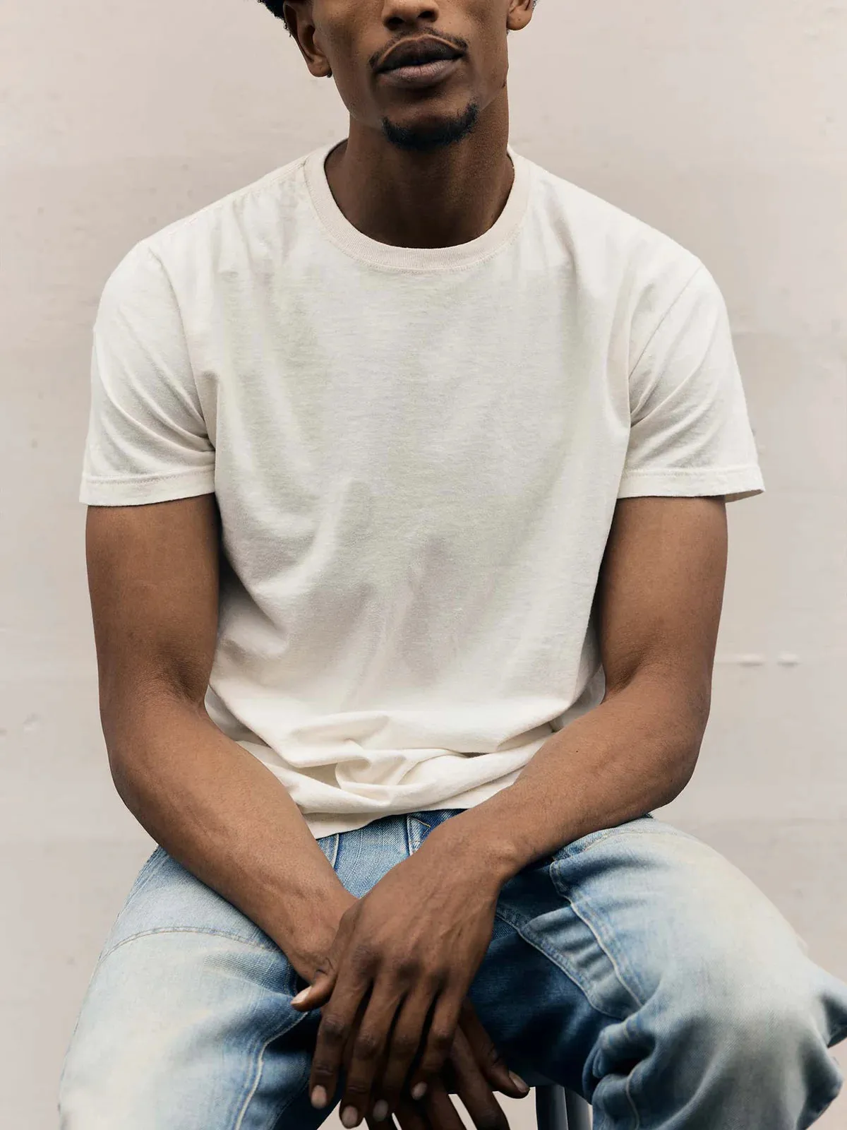 The Cotton Project Tee - Vintage White sold by Free Agency product image thumbnail 4