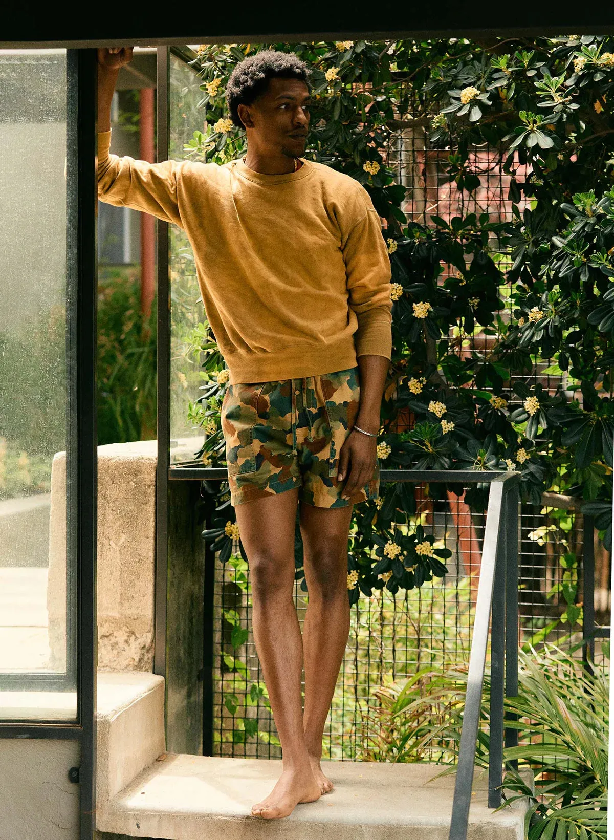 The Lounge Short - Camo sold by Free Agency product image thumbnail 5