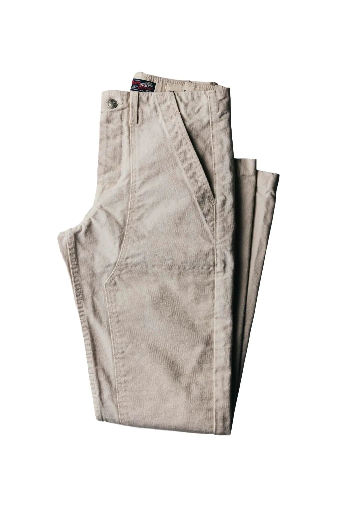Hencye Canvas Workpant - Natural sold by Free Agency