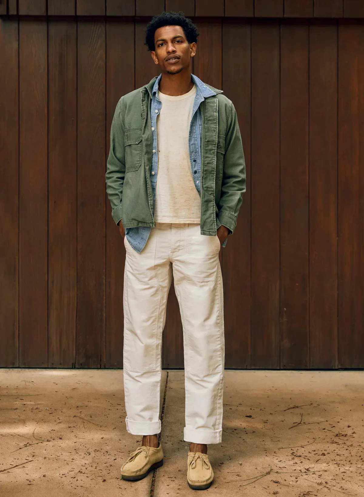 Hencye Canvas Workpant - Natural sold by Free Agency product image thumbnail 4
