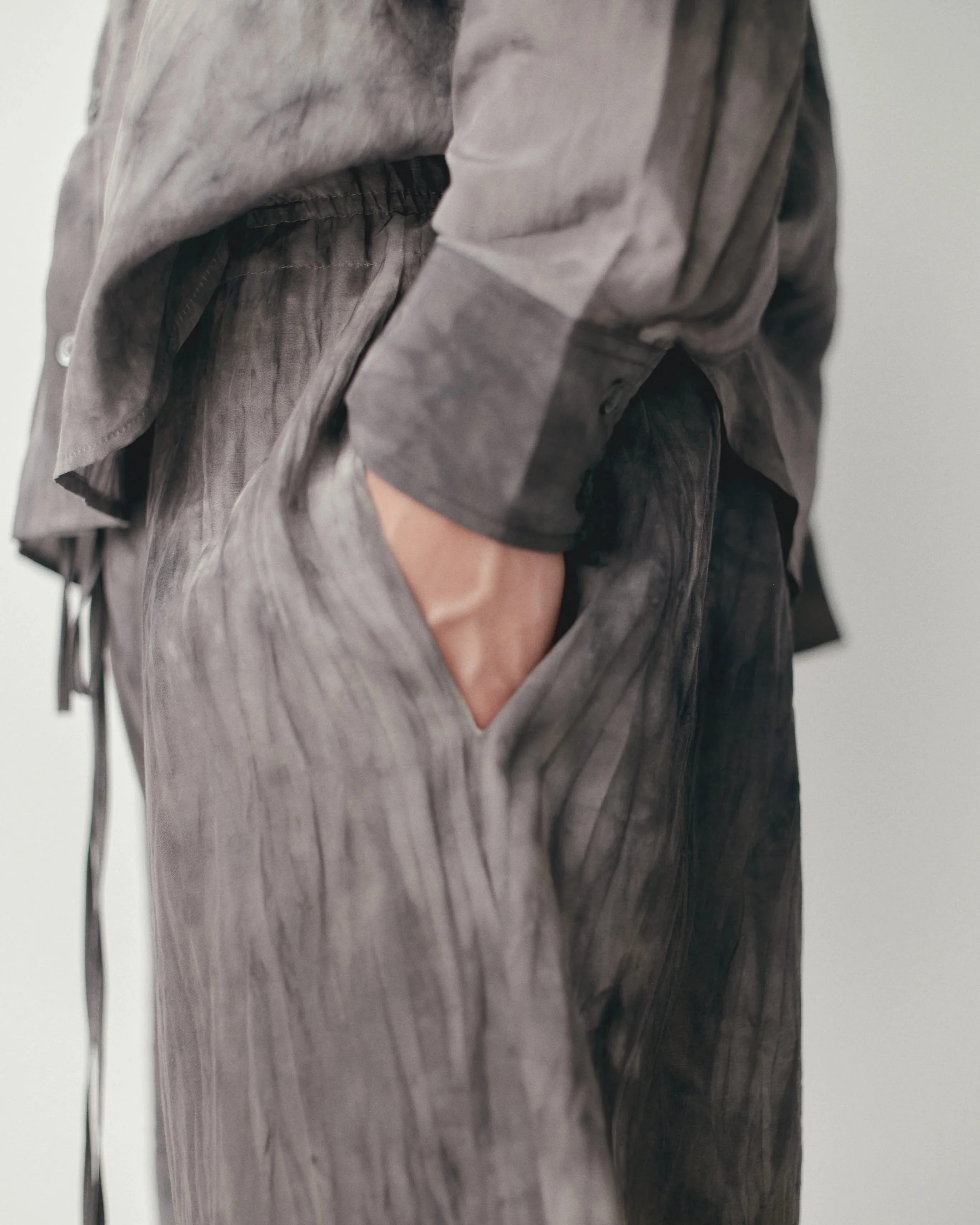 Silk Drawstring Shorts sold by Free Agency product image thumbnail 2