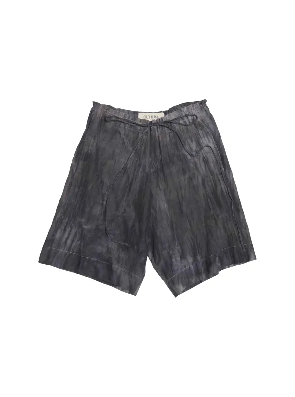 Silk Drawstring Shorts made by Free Agency