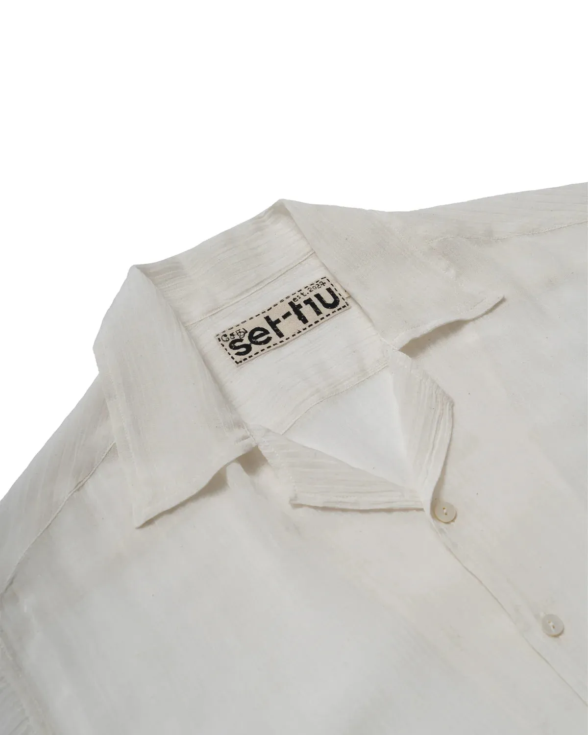 Coastal Camp Shirt - White sold by Free Agency product image thumbnail 4