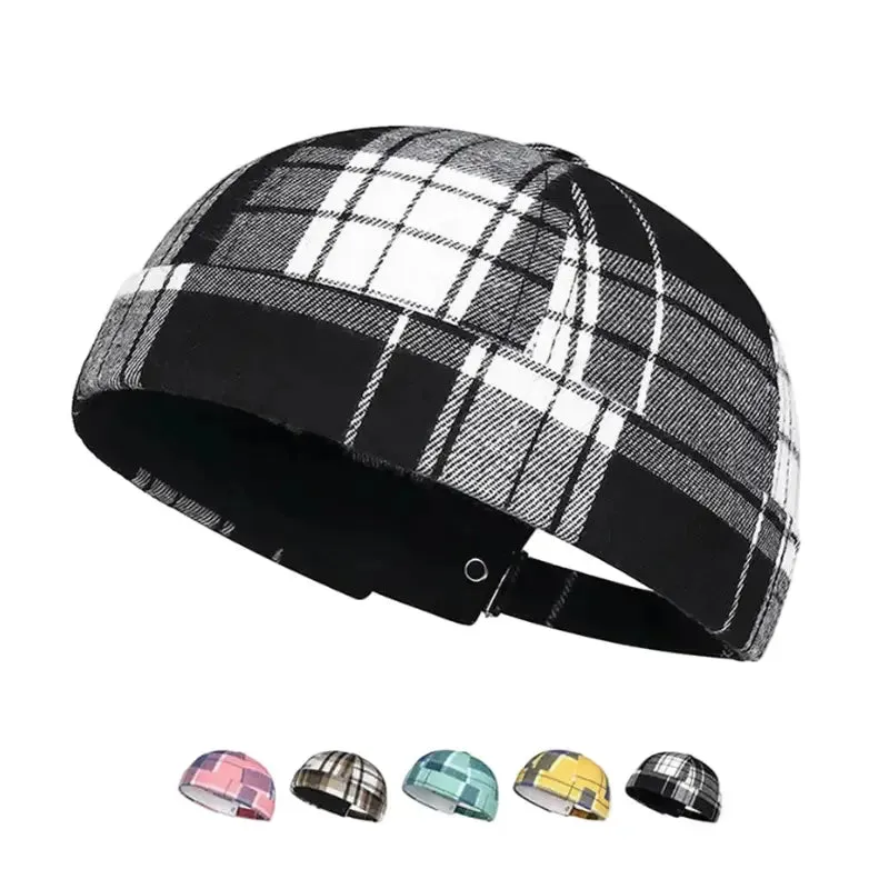 Watford Tartan Brimless Docker Cap made by Ghelter