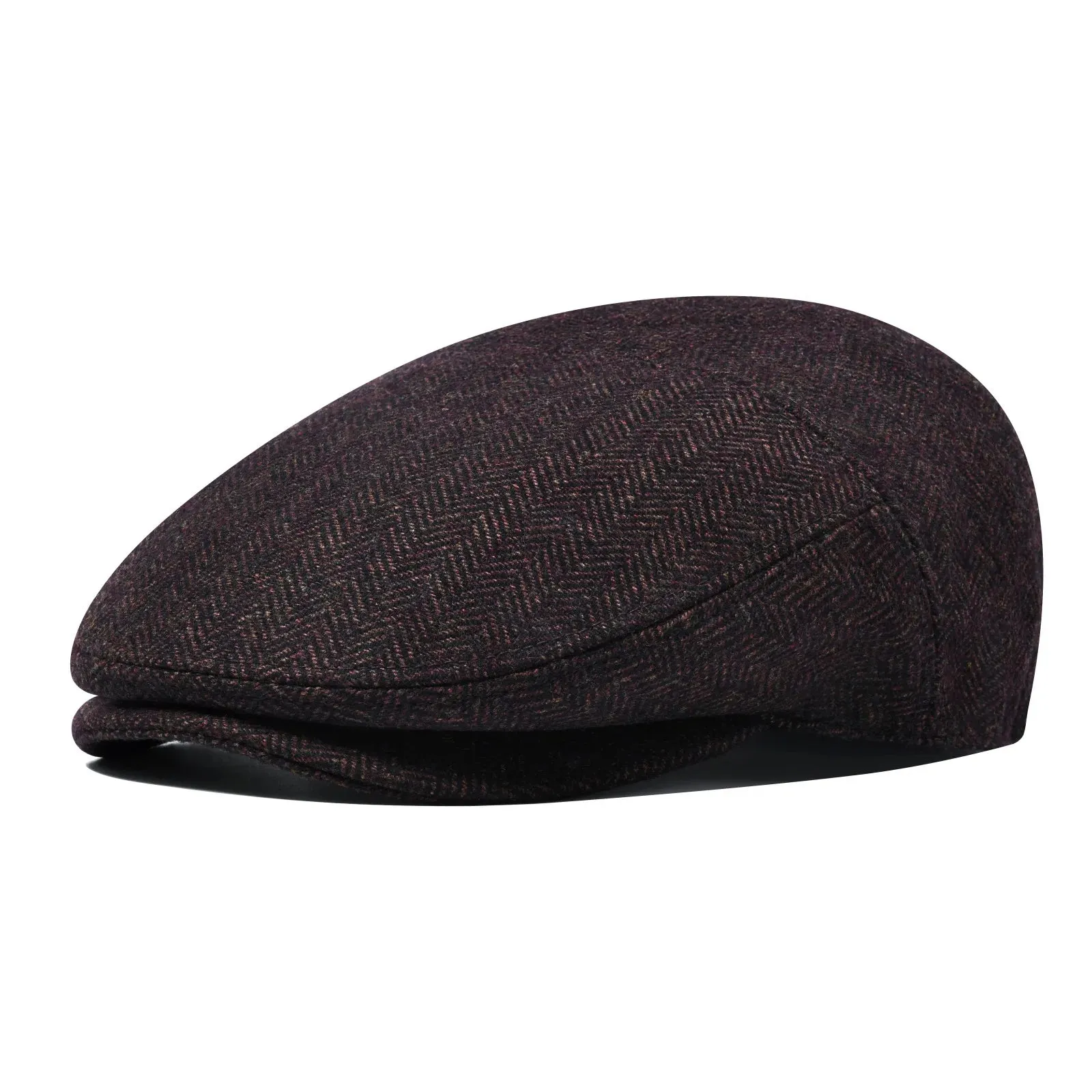 Bellamy Wool Herringbone Flat Cap sold by Ghelter product image thumbnail 5