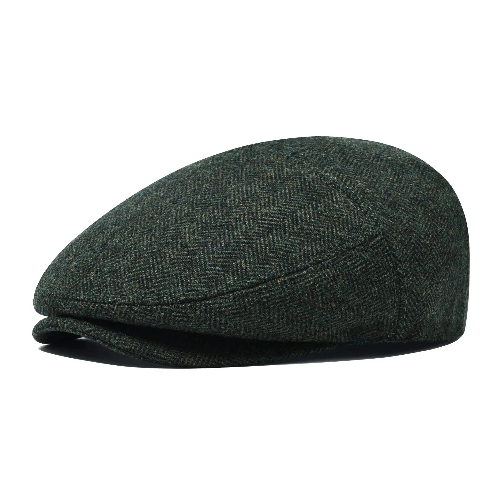 Bellamy Wool Herringbone Flat Cap sold by Ghelter product image thumbnail 4