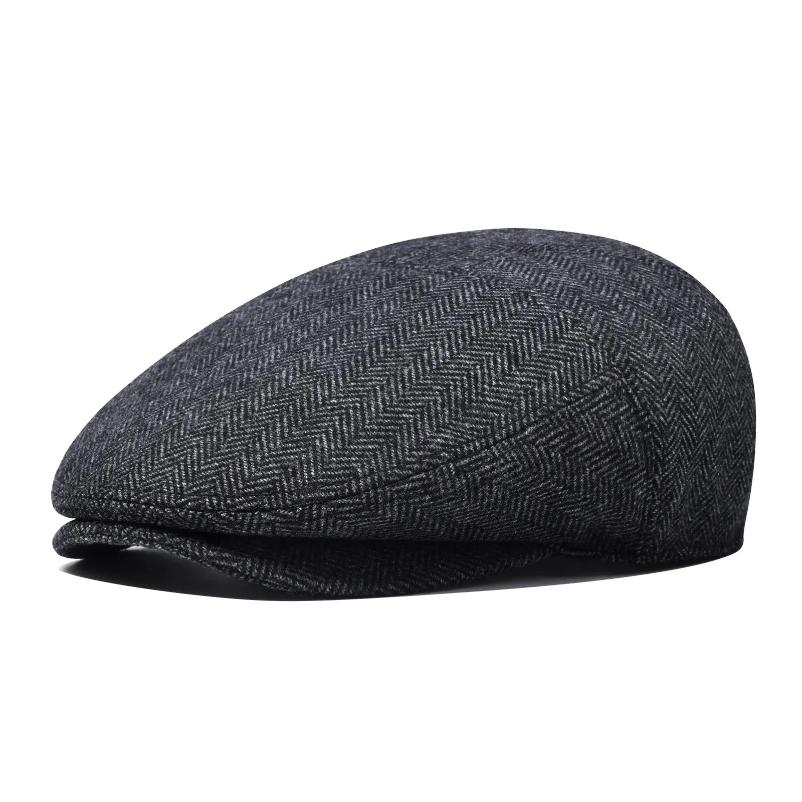 Bellamy Wool Herringbone Flat Cap sold by Ghelter product image thumbnail 2
