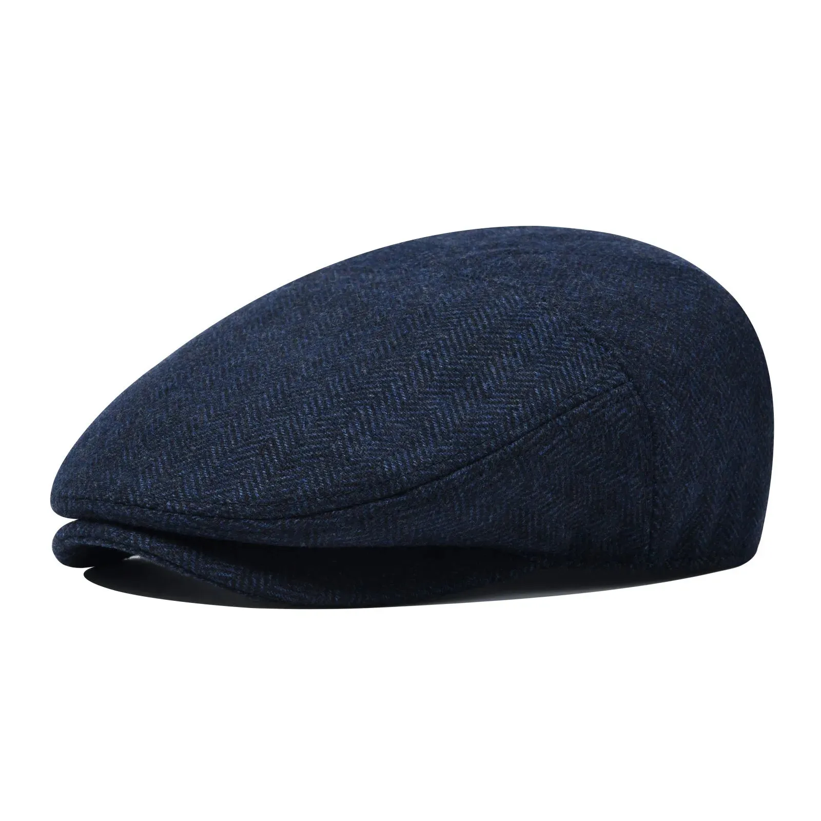 Bellamy Wool Herringbone Flat Cap sold by Ghelter product image thumbnail 3