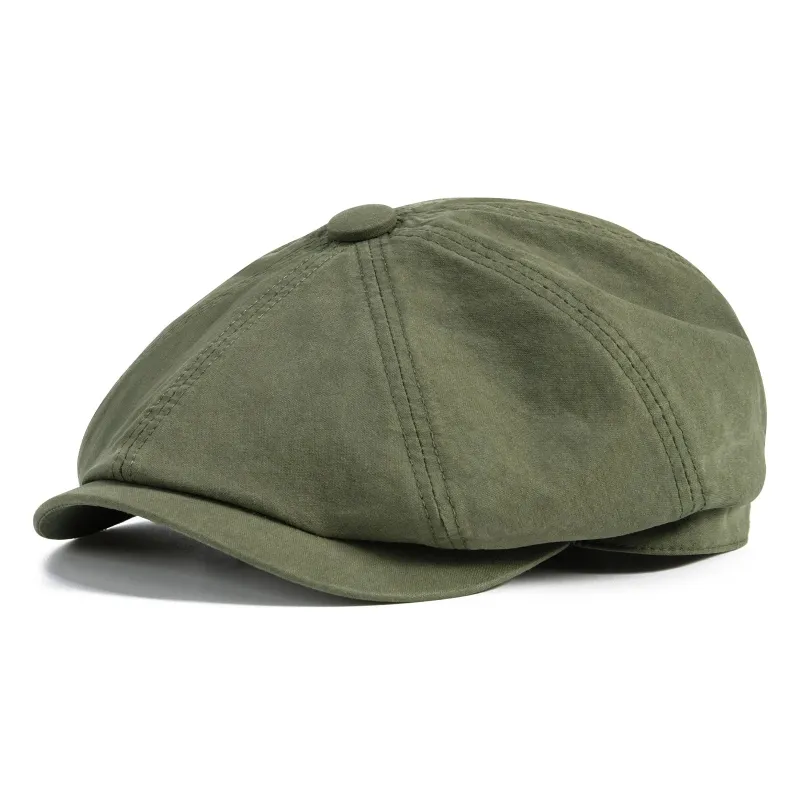 Ontario Cotton Newsboy Cap made by Ghelter