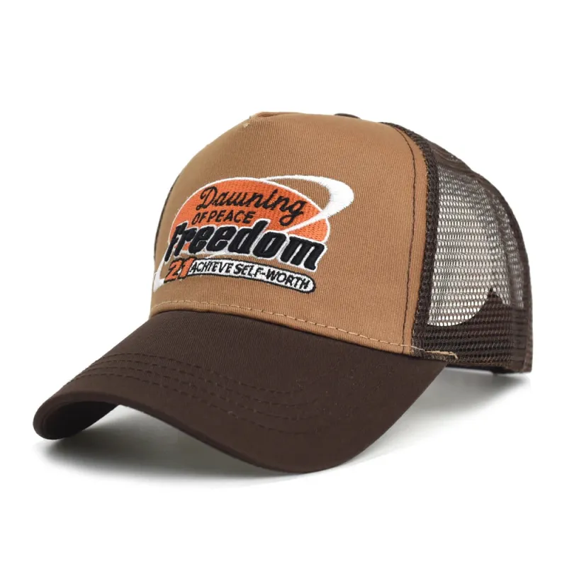 Freedom 21 Peace Trucker Cap made by Ghelter