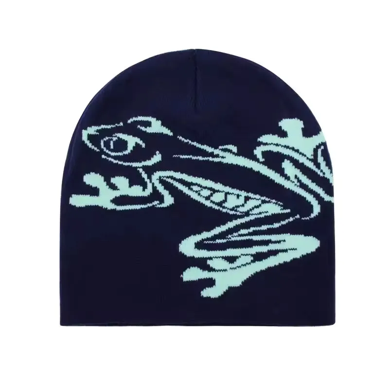 The Frog Kintted Beanie made by Ghelter