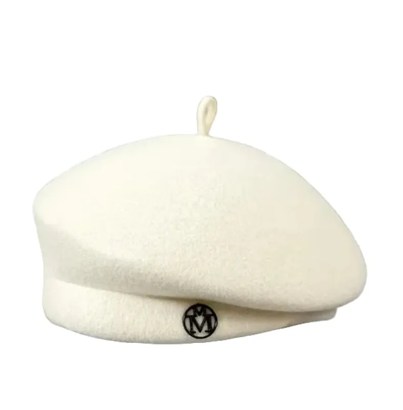 Montgomery Women Retro Wool Beret made by Ghelter