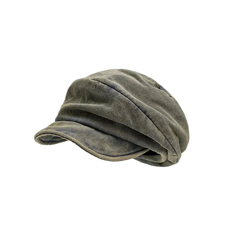 Claudette Vintage Denim Cap made by Ghelter