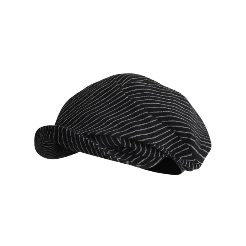 Pontypool Striped Linen Cap made by Ghelter