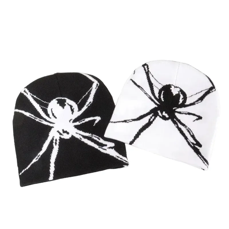 Spider Web Knitted Beanie made by Ghelter