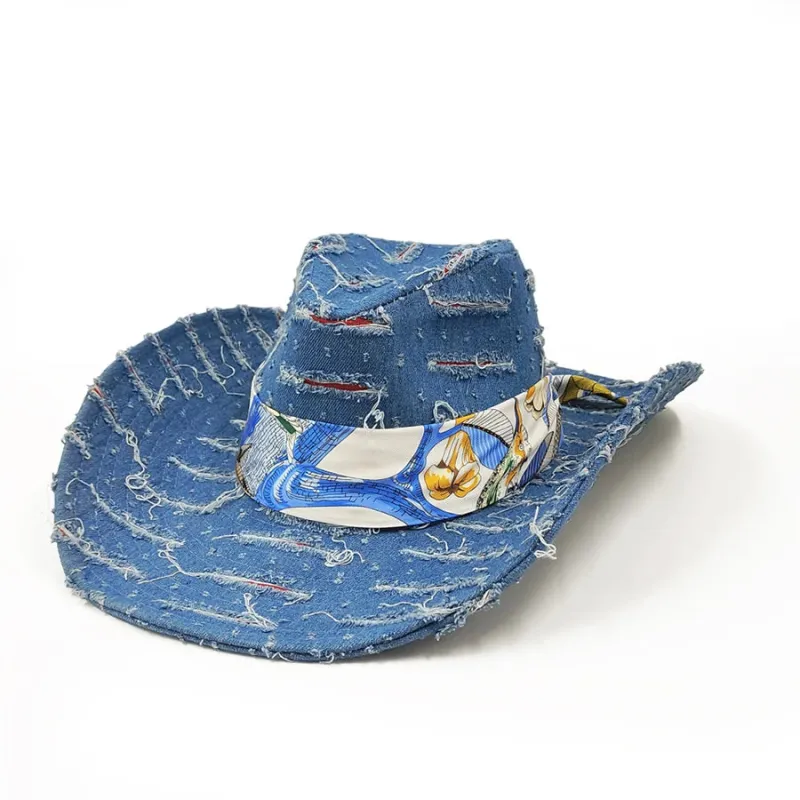 Mauser Straw Scratched Cowboy Hat made by Ghelter